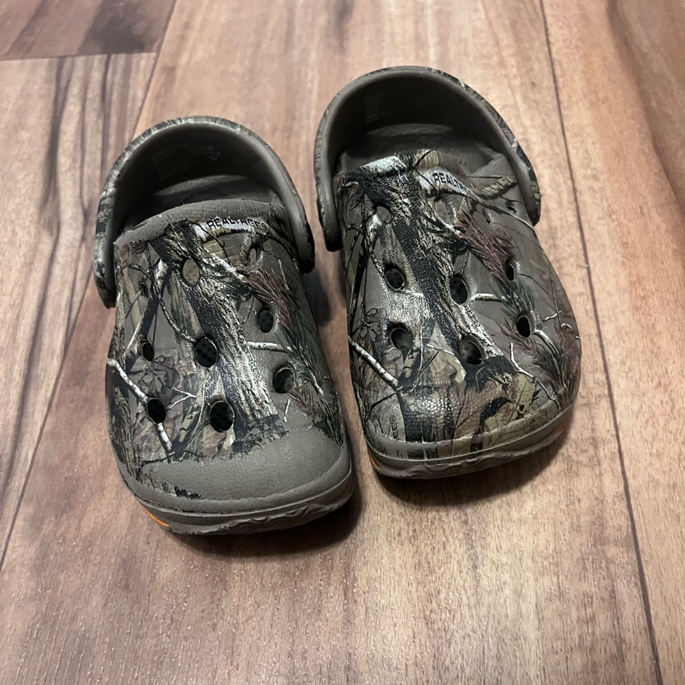 Kids Camouflage Clogs